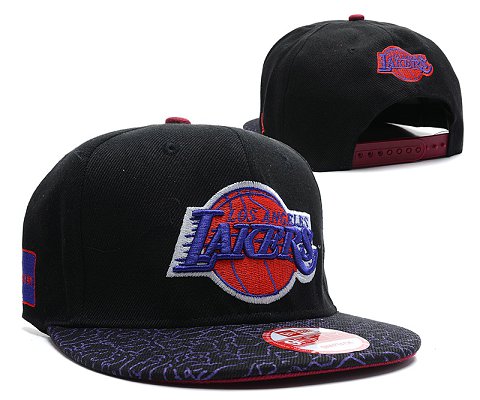 Los Angeles Lakers NBA Snapback Hat SD16